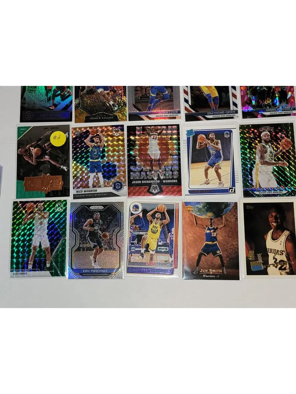 NBA Basketball Lot/26 GOLDEN STATE WARRIORS Steph Curry Klay Thompson MORE